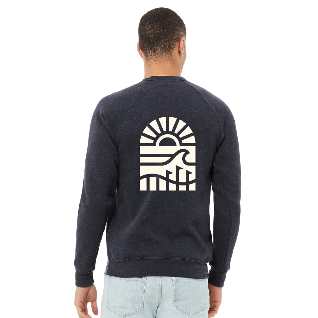 Belmont Park Crewneck Sweater - Navy