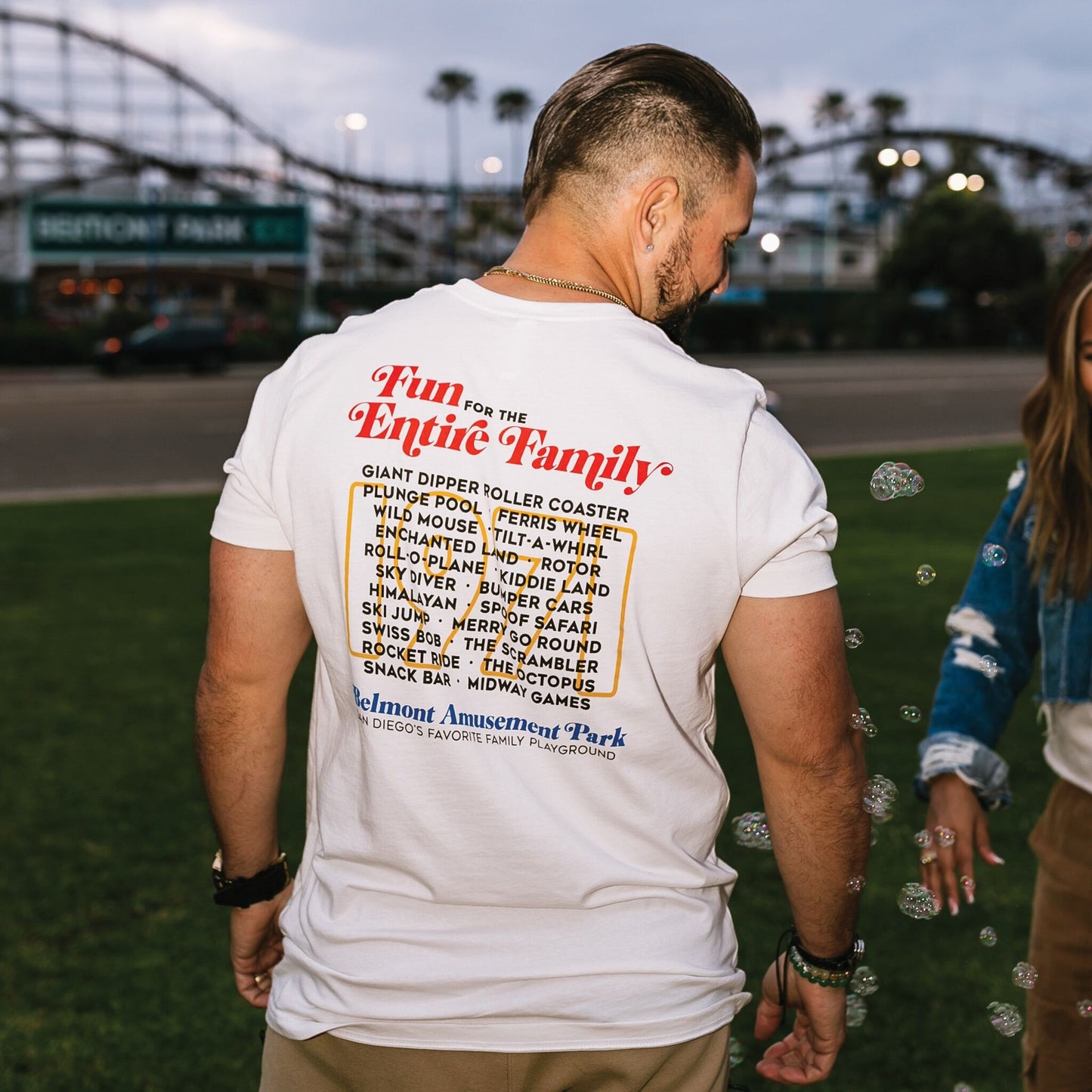 Belmont Park Retro Logo T-Shirt