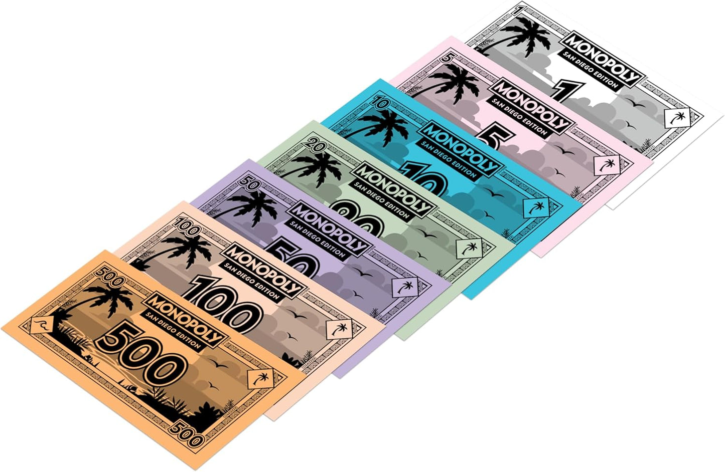 Monopoly: San Diego Edition Board Game - Featuring Belmont Park